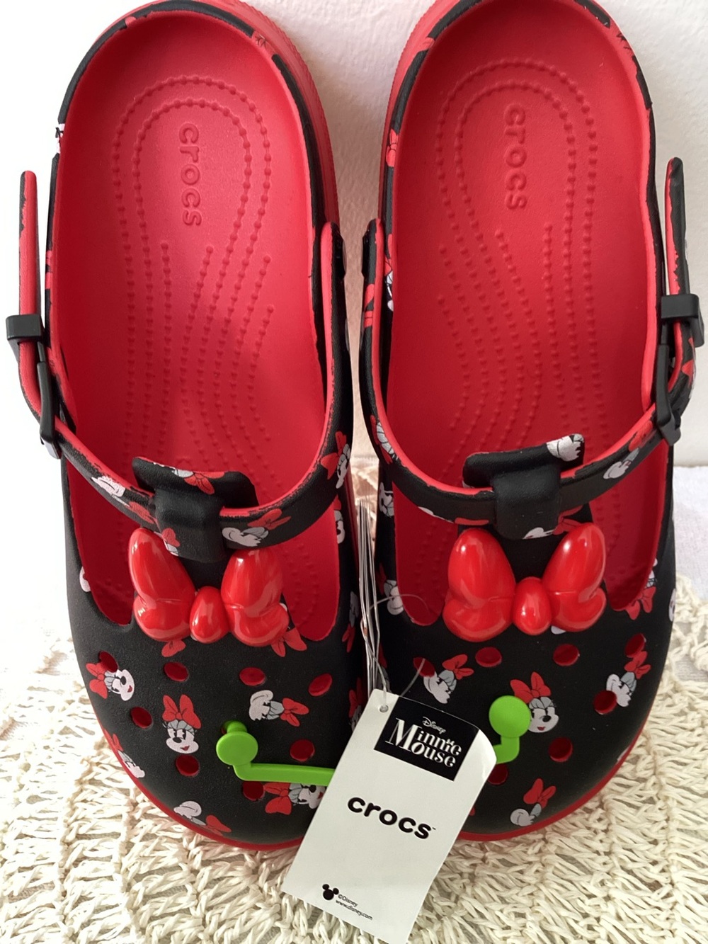 CROCS Minnie Mouse Disney Clogs Size 11 Women